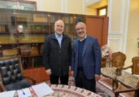 دیدار شهردار کرج با رئیس مجلس شورای اسلامی