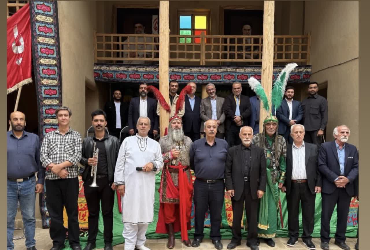 تکیه اعظم برغان از دل تاریخ به قلب کرج آمد؛